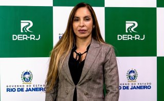 Coronel PM Gabryela Dantas presidirá o DER-RJ